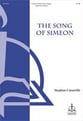 The Song of Simeon Unison/Two-Part choral sheet music cover